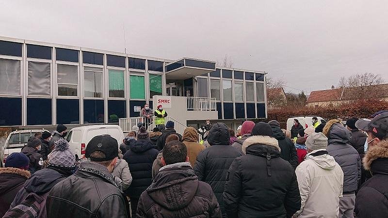 Illustration - en grève contre  le vol des pauses