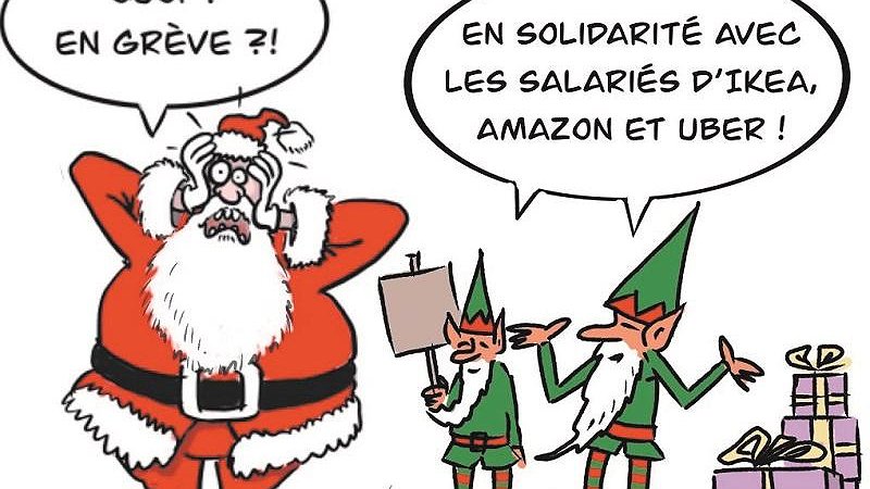 Illustration - le sapin de la colère