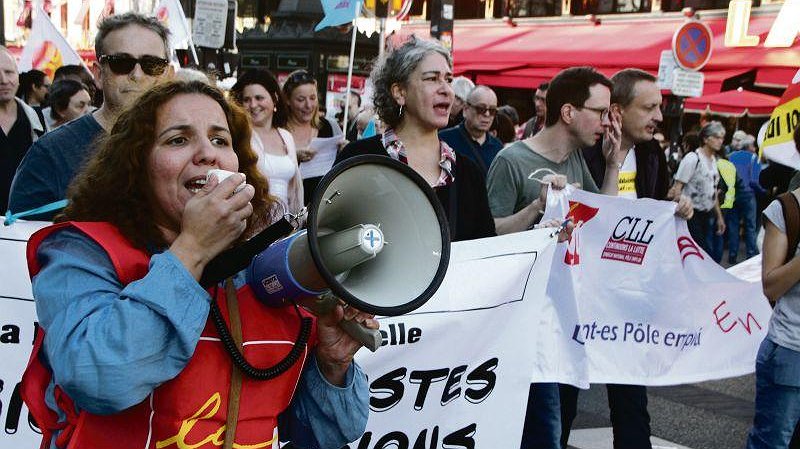 Illustration - affirmer les revendications du monde du travail