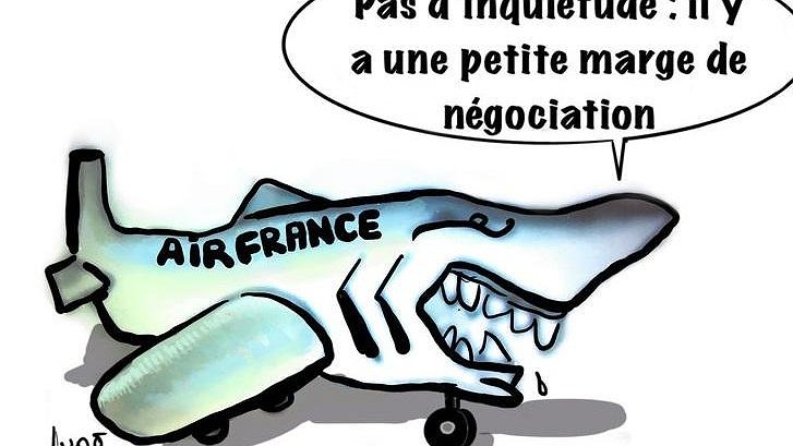 Illustration - des vols très terre-à-terre