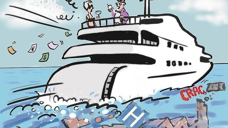 Illustration - Macron : « Je décide, vous vous débrouillez ! »