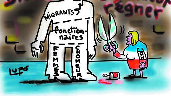 Illustration - le poison réactionnaire demeure