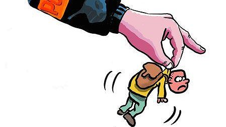 Illustration - exclu pour cause de pauvreté