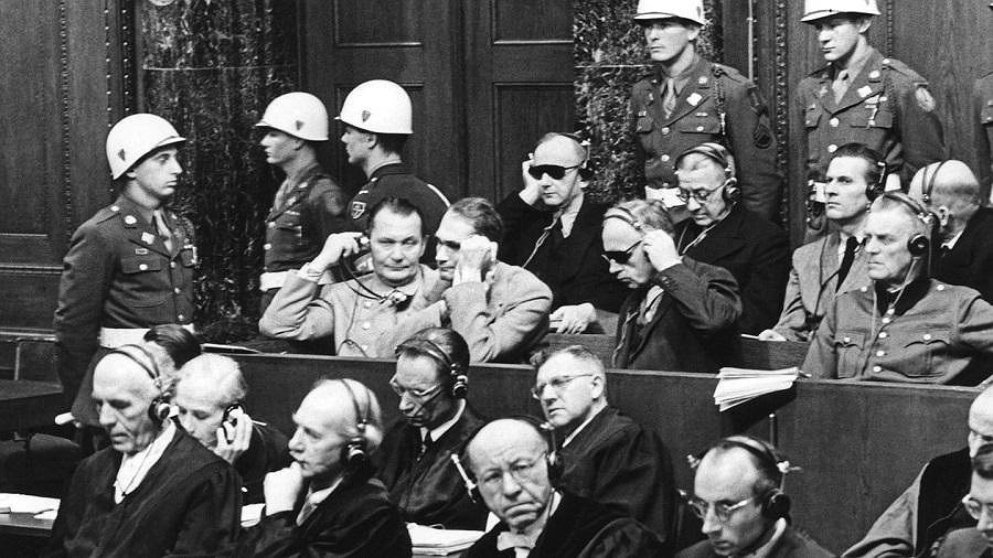 Illustration - quelques dirigeants nazis condamnés, l’impérialisme absous