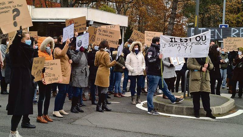 Illustration - assez de la surcharge de travail !