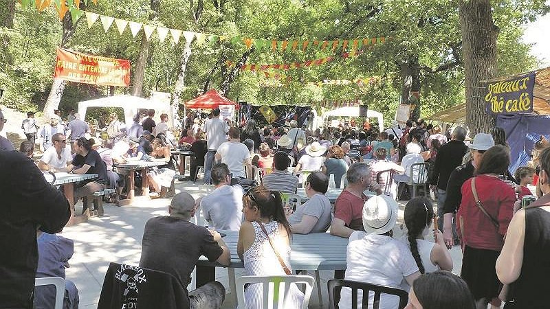 Illustration - Fête de Lutte ouvrière à Marseille