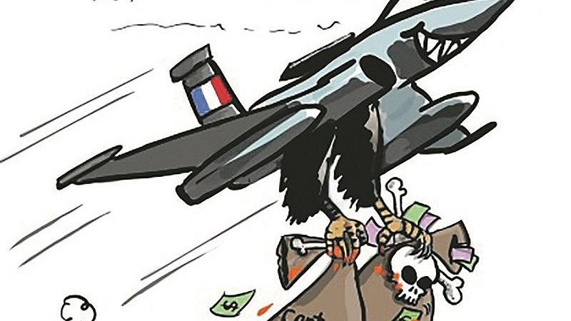 Illustration - condoléances en Rafale