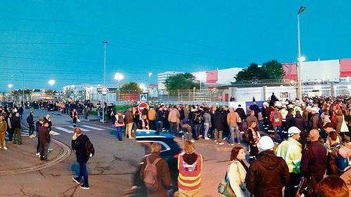 Illustration - À Gravelines, les travailleurs mobilisés