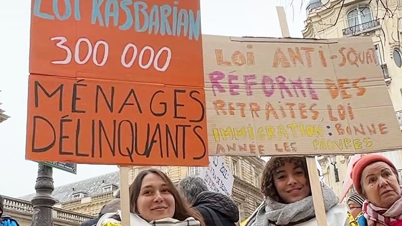 Illustration - une loi pour faciliter les expulsions