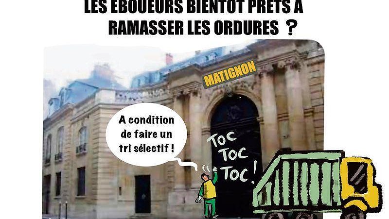 Illustration - quand les médias  déversent des ordures