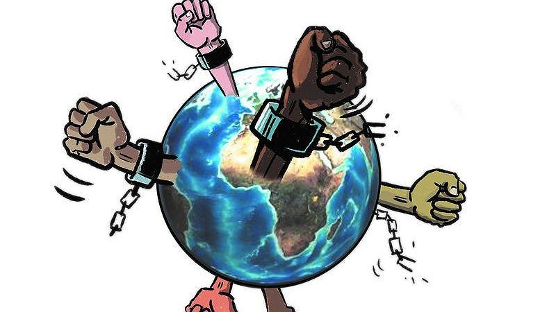 Illustration - À nos sœurs et nos frères  de classe