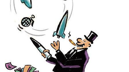 Illustration - Le capitalisme conduit à la guerre,  il faut le renverser !