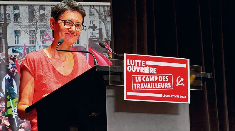 Illustration - Nathalie Arthaud : “défendre une politique de classe”