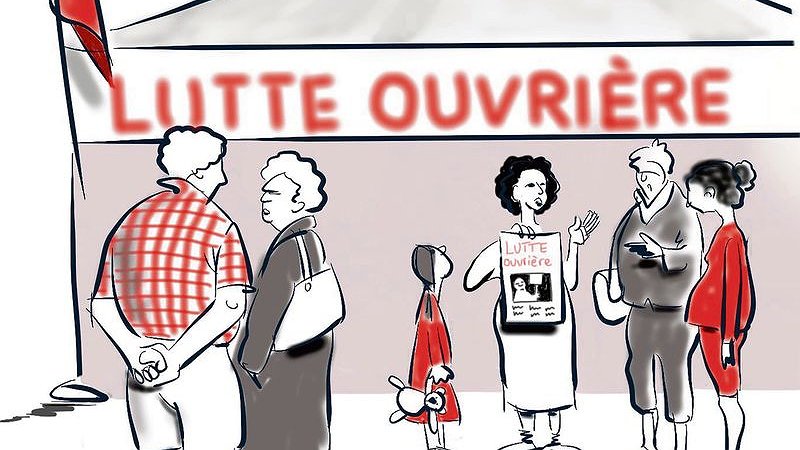 Illustration - Lutte ouvrière à la rencontre des travailleurs