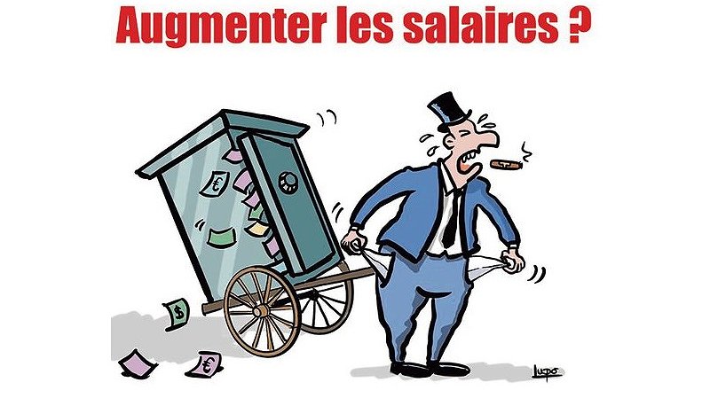 Illustration - imposer des augmentations générales !