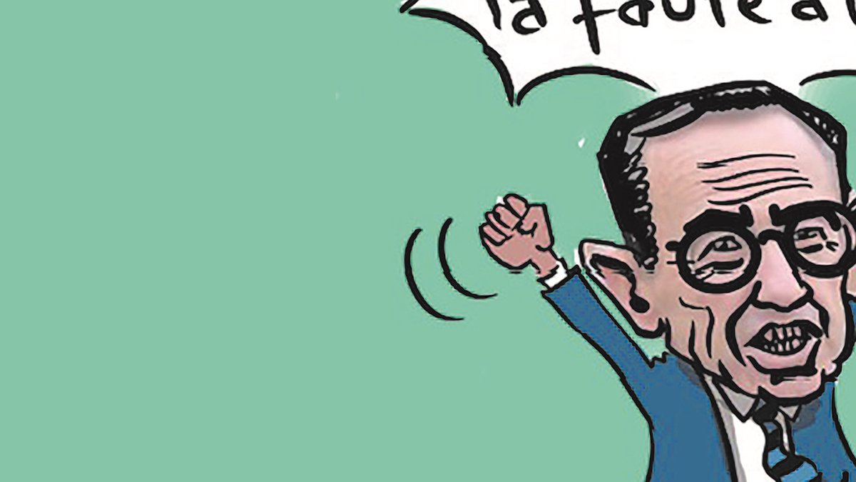 Illustration - un plan de carrière sordide