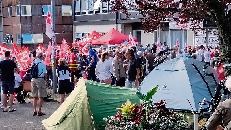 Illustration - un premier recul de la direction