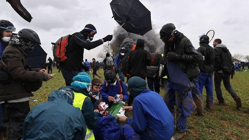 Illustration - violence d’État programmée