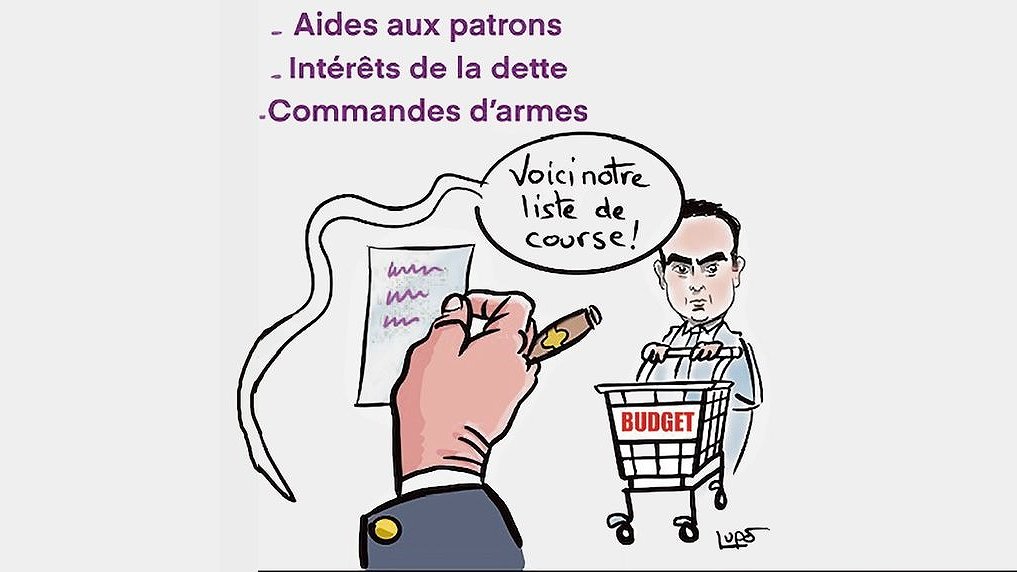 Illustration - les menaces de Lecornu