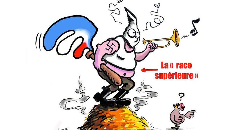 Illustration - Une campagne infecte en faveur de l’extrême droite