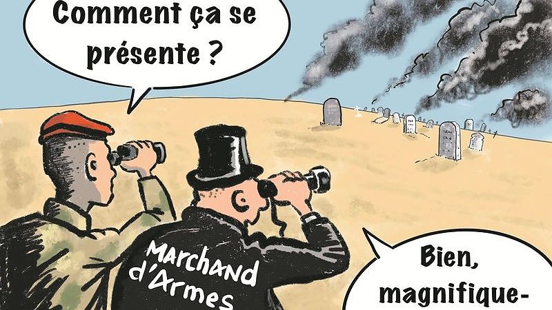 Illustration - Ne marchons pas derrière le clairon qui sonne