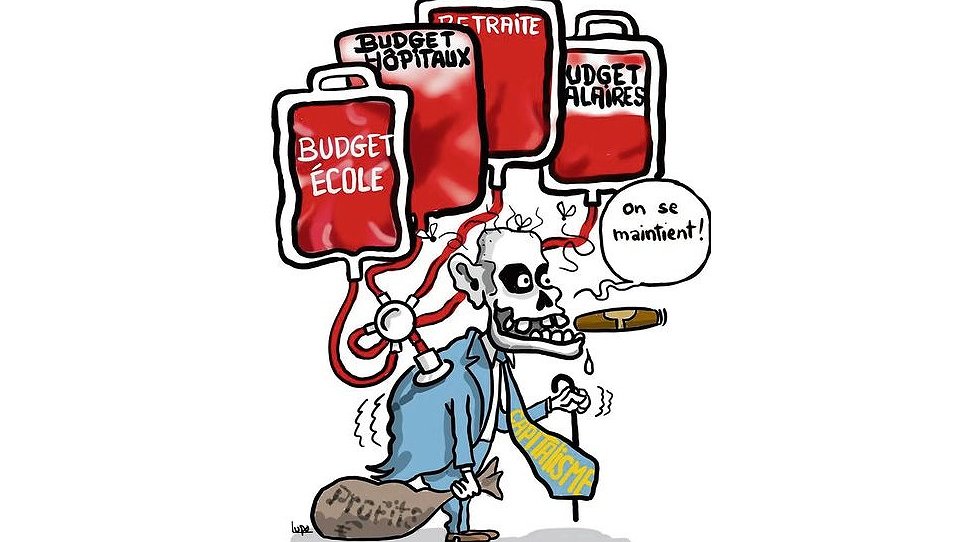 Illustration - contre les classes populaires