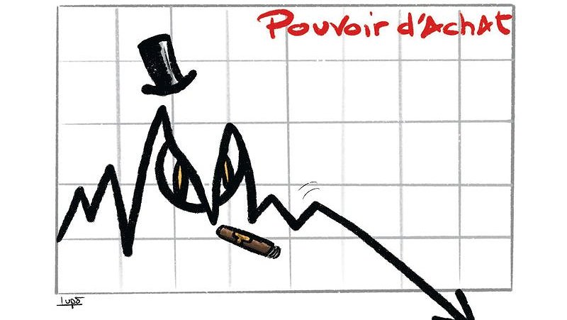 Illustration - dégelons les salaires !