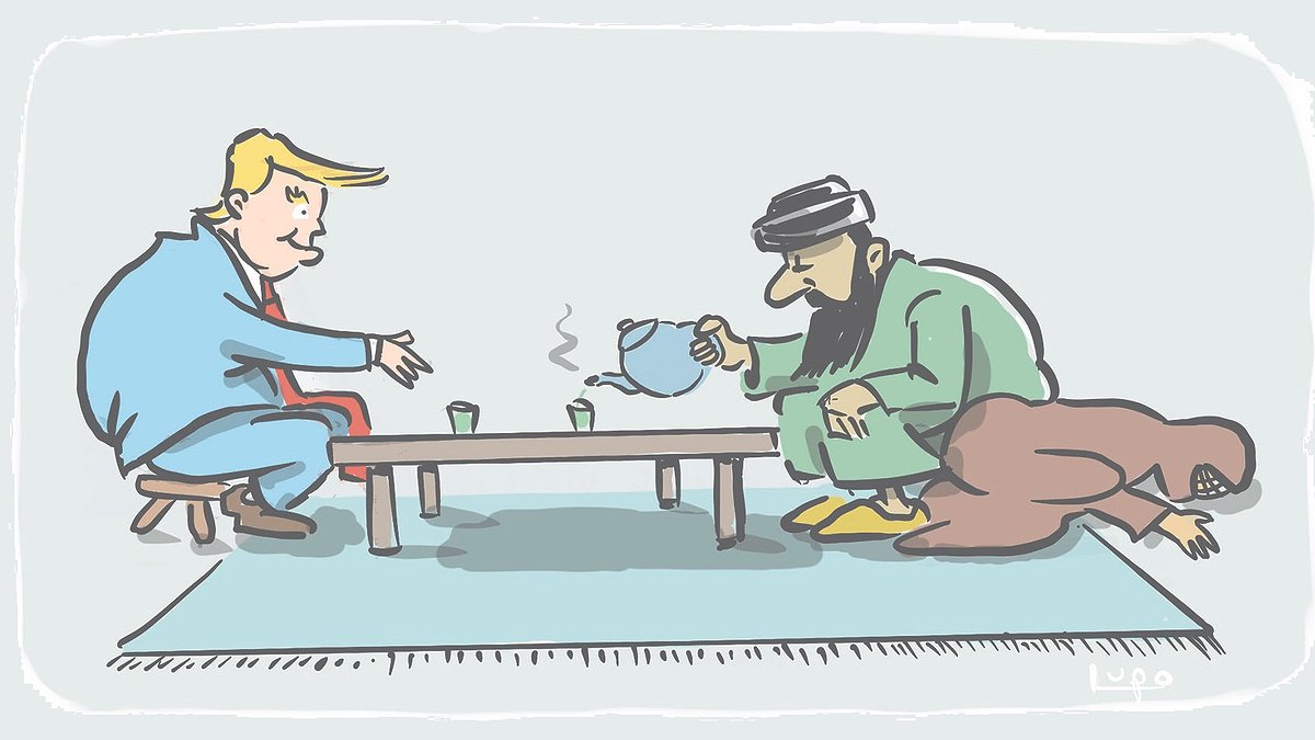 Illustration - la population victime des talibans et de l’impérialisme