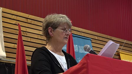 Illustration Allocution de Chantal Gomez