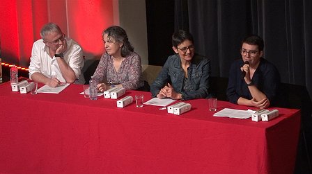 Illustration Introduction du meeting et présentation des candidats