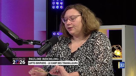 Illustration Municipales à Troyes : la parole aux candidats avec Pauline Reichling (Lutte ouvrière)